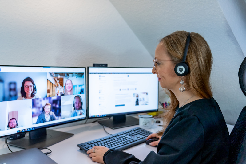 Jana Video-Konferenz