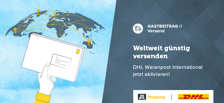 DHL Warenpost International mit JTL Blog