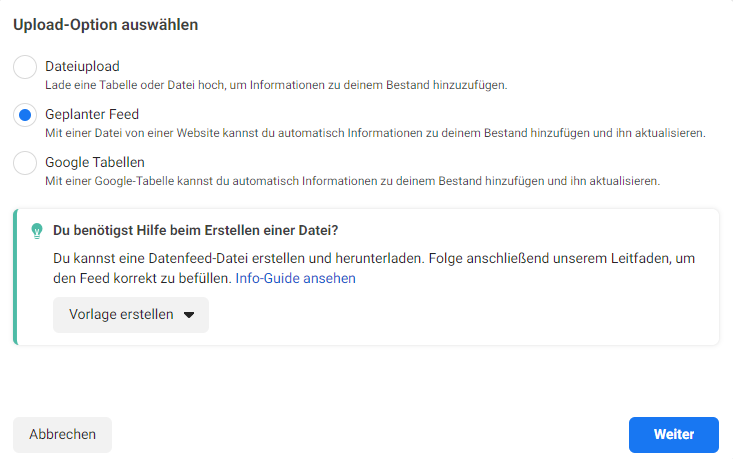 Social Commerce: Facebook Pixel Upload
