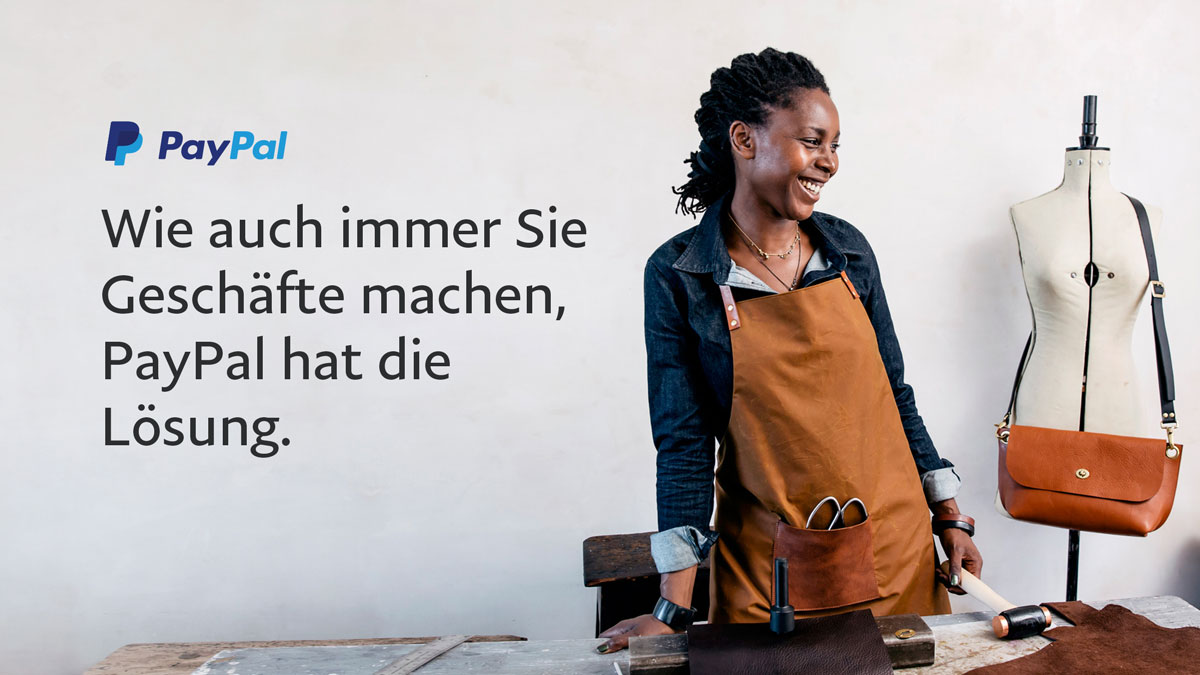 Wie auch immer Sie Geschäfte machen, PayPal hat die Lösung.