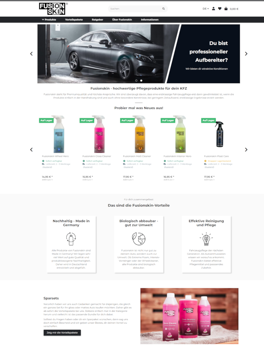 J+A Handel Shop Fusionskin