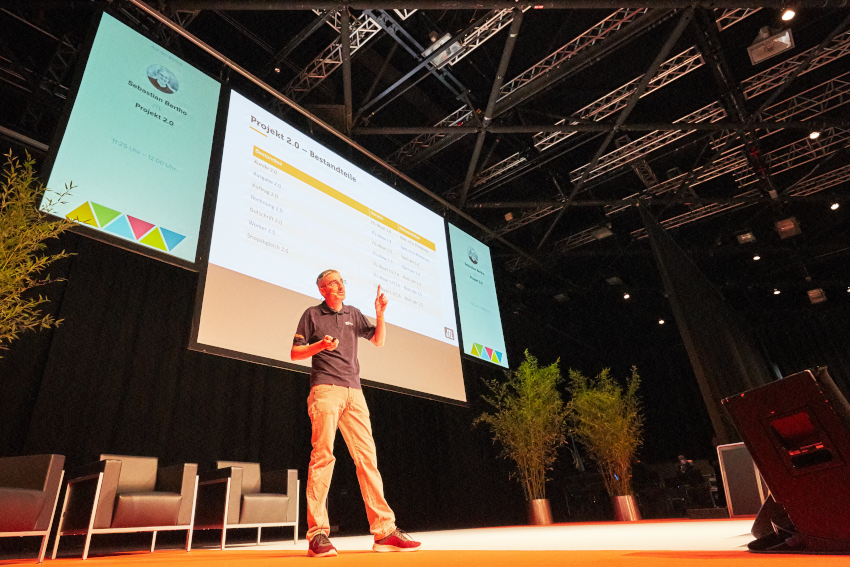 Sebastian JTL-Connect 2018 - Auf der Bühne
