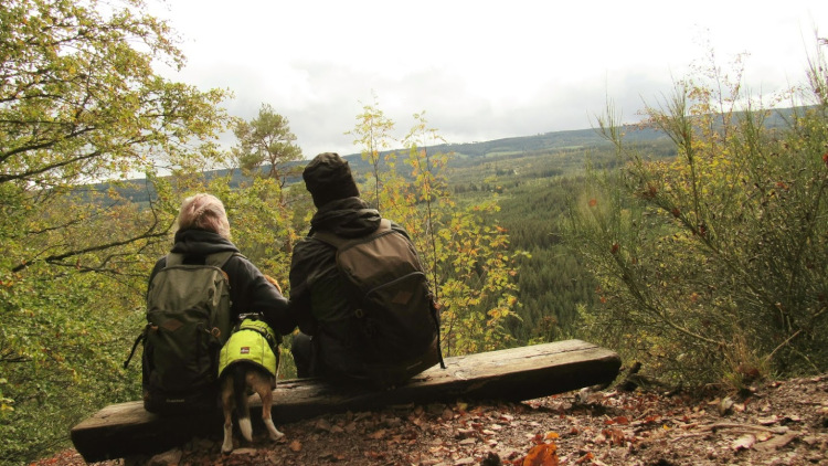 Manuel im Wanderurlaub