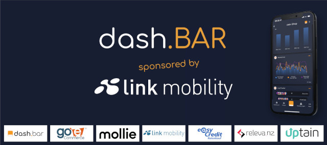 die Sponsoren der Cocktail-Bar auf der JTL-Connect After-Show-Party