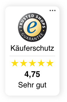 Trusted Shops Käuferschutz Siegel