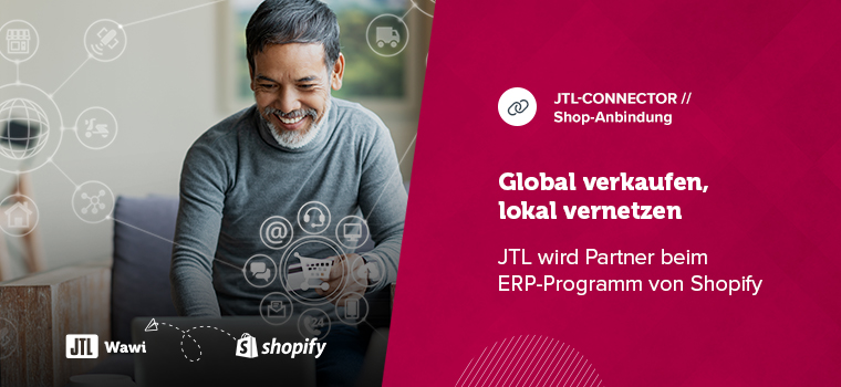 Die JTL-Connector App für Shopify ist da