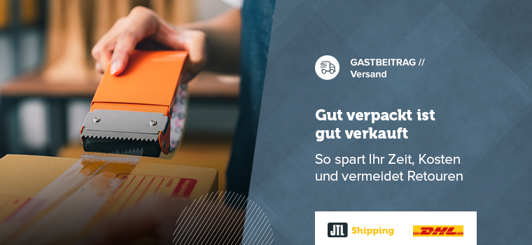 Mit dem richtigen Versandmaterial Zeit und kosten sparen