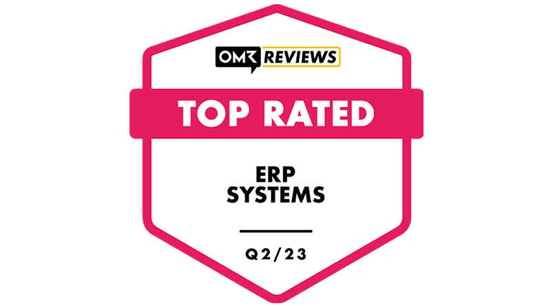 Top Rated ERP-Systems - OMR Reviews Q2 2023