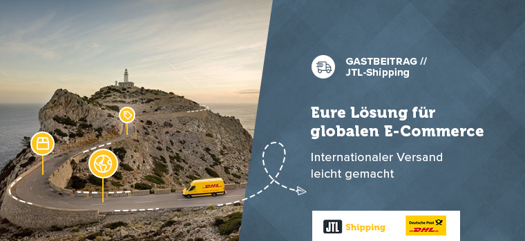 Blogheader internationaler Versand DHL