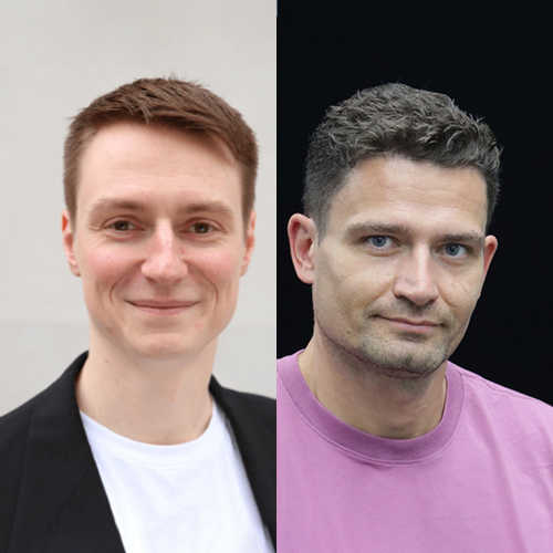 Zwei Männer im Portrait