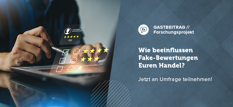 Blogheader Fakebewertungen im Onlinehandel