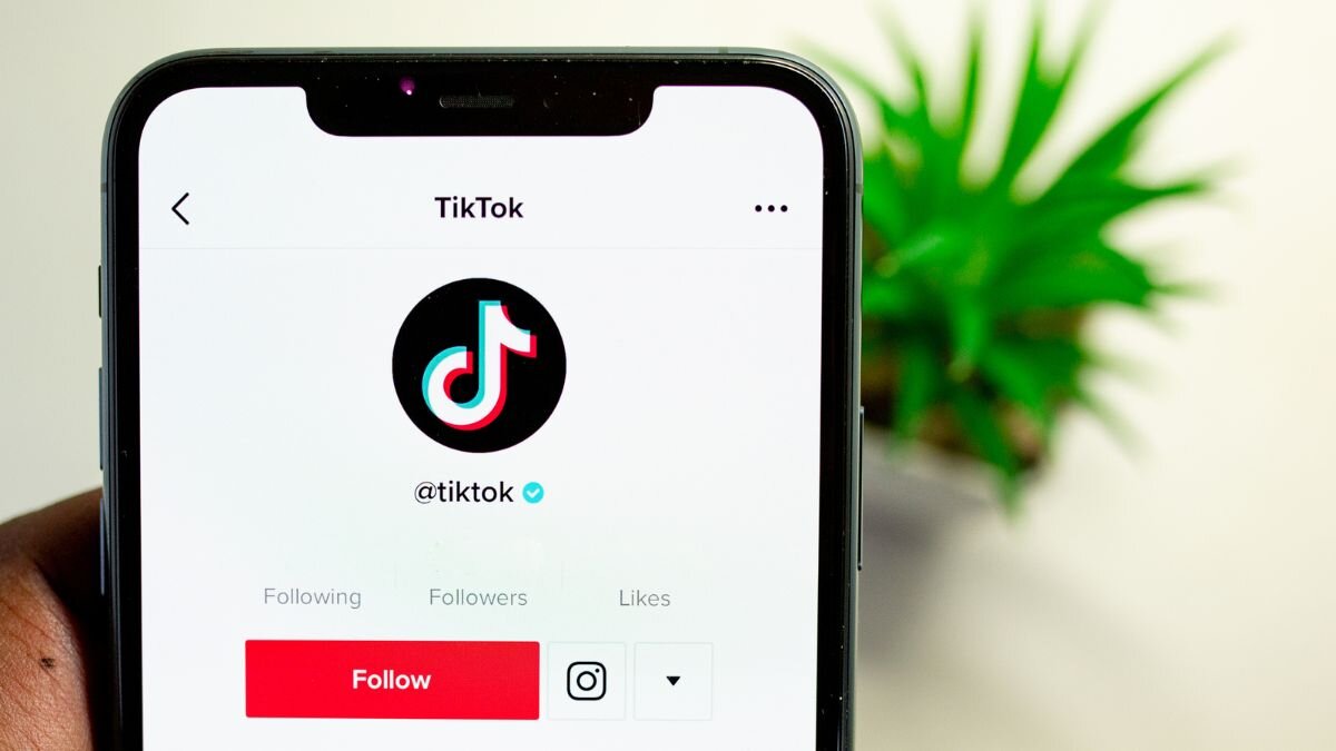 TikTok-Kanal auf Smartphone