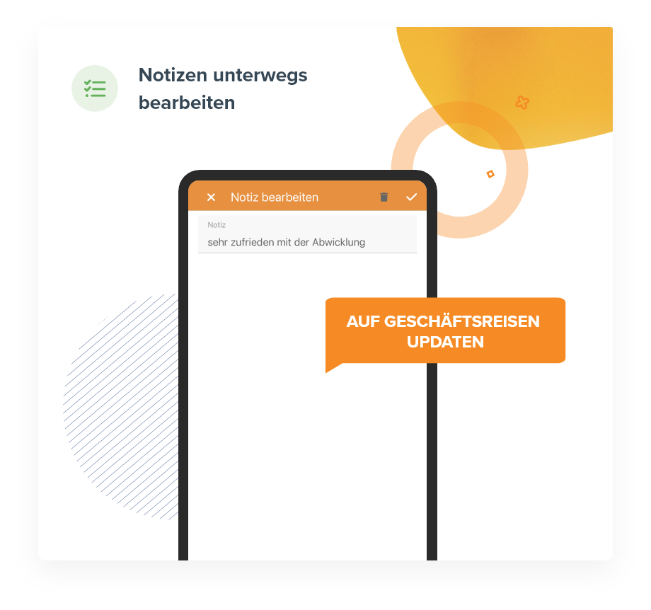 JTL-Wawi App: Notizen unterwegs bearbeiten