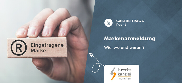 Blogheader Gastbeitrag Markenanmeldung