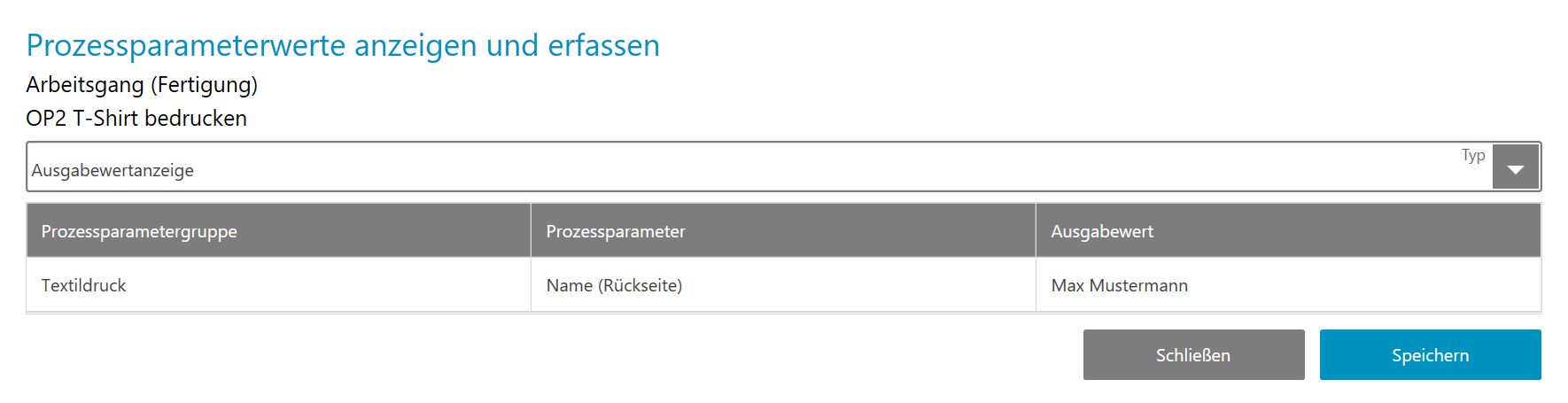 JTL-Plan&Produce Anzeige Individuelle Daten