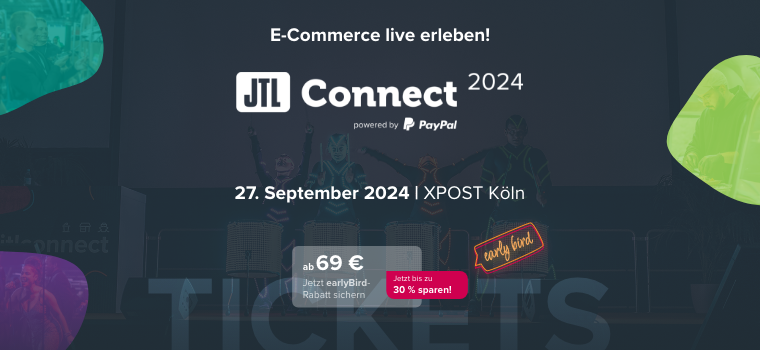 JTL-Connect 2024 Ticketverkauf startet Blogheader