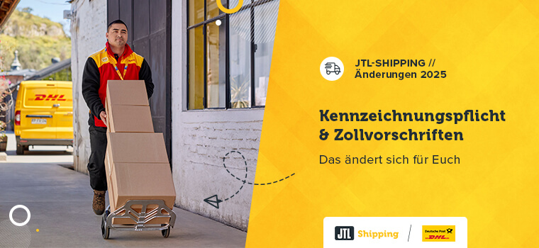 Blogheader JTL-Shipping DHL Kennzeichnungspflicht Zollvorschriften