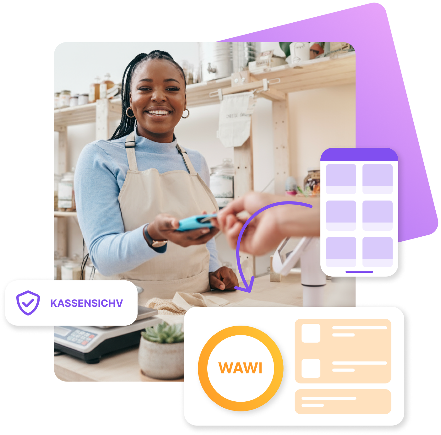 POS System JTL-POS mit moderner Touch-Oberfläche