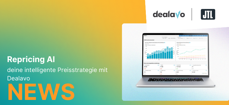 Repricing AI mit Dealavo und JTL Blogheader
