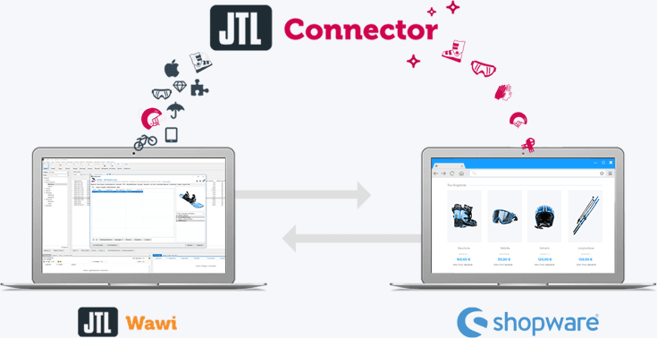 JTL-Connector synchronisiert Daten zwischen Shopware und JTL-Wawi
