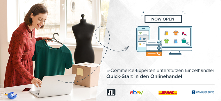 Help for retailers: get started quickly in online business with eCommerce experts