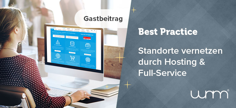 Networking locations through hosting & full-service partners