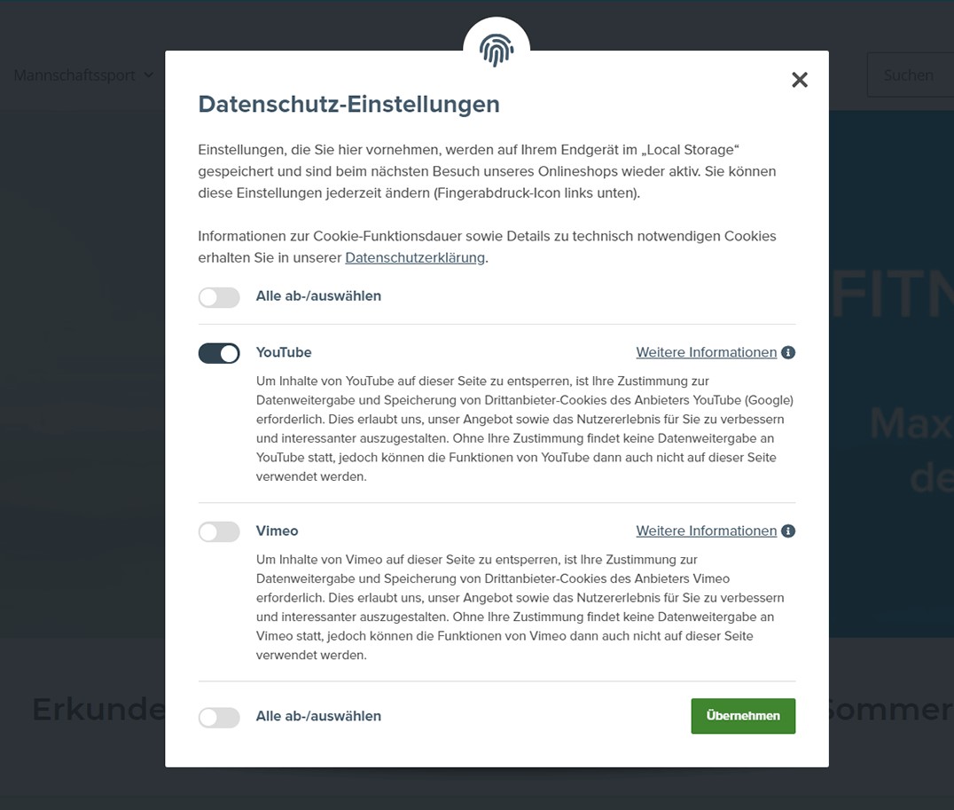 Screenshot Content Manager JTL-Shop 5